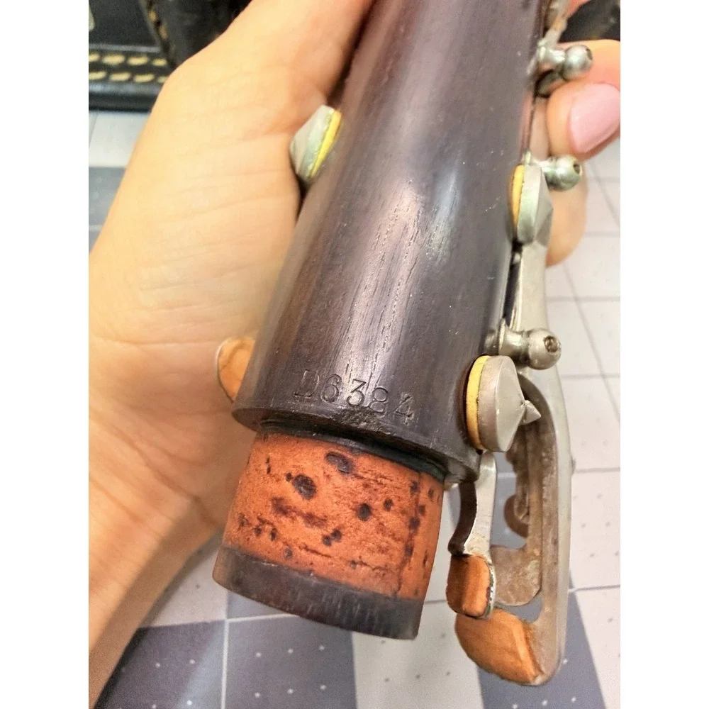 Evette Paris by Buffet Crampon Wood Bb Clarinet France Case D6384